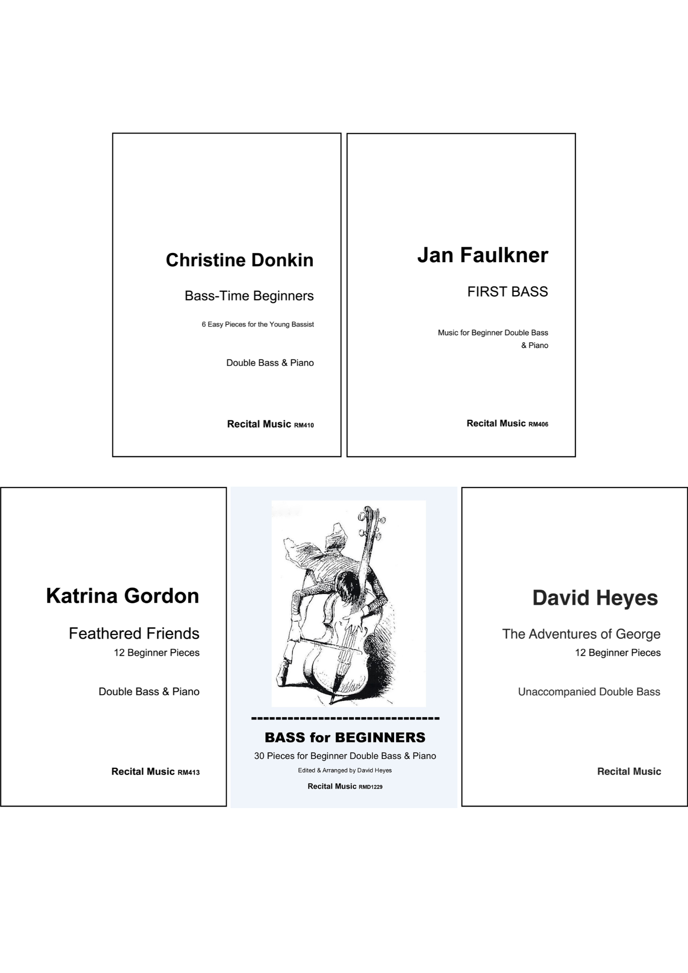 The Beginner Collection for double bass & piano