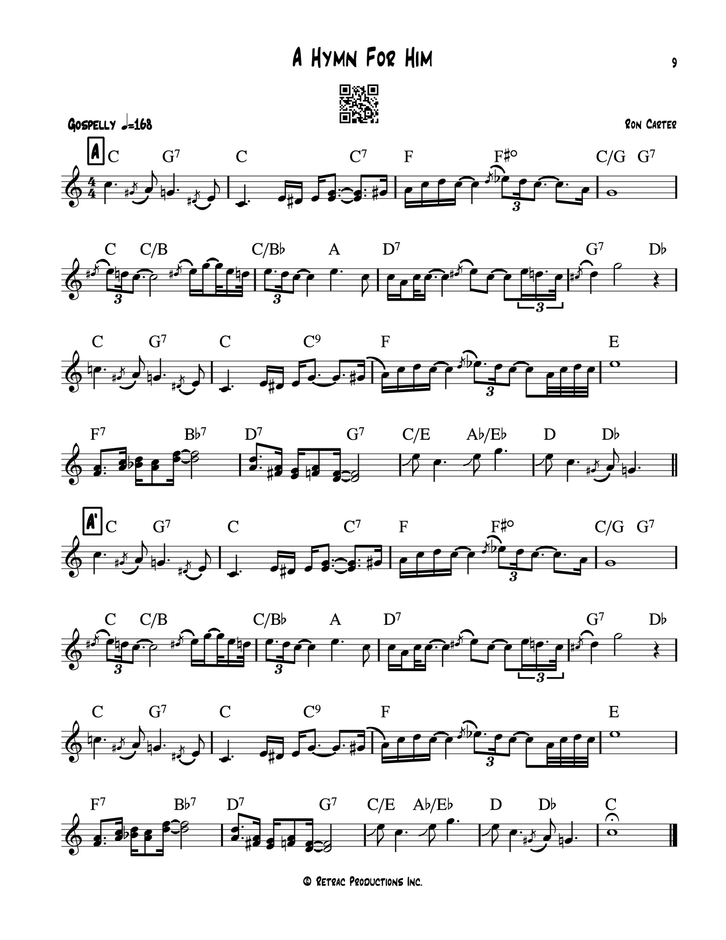 The Ron Carter Songbook