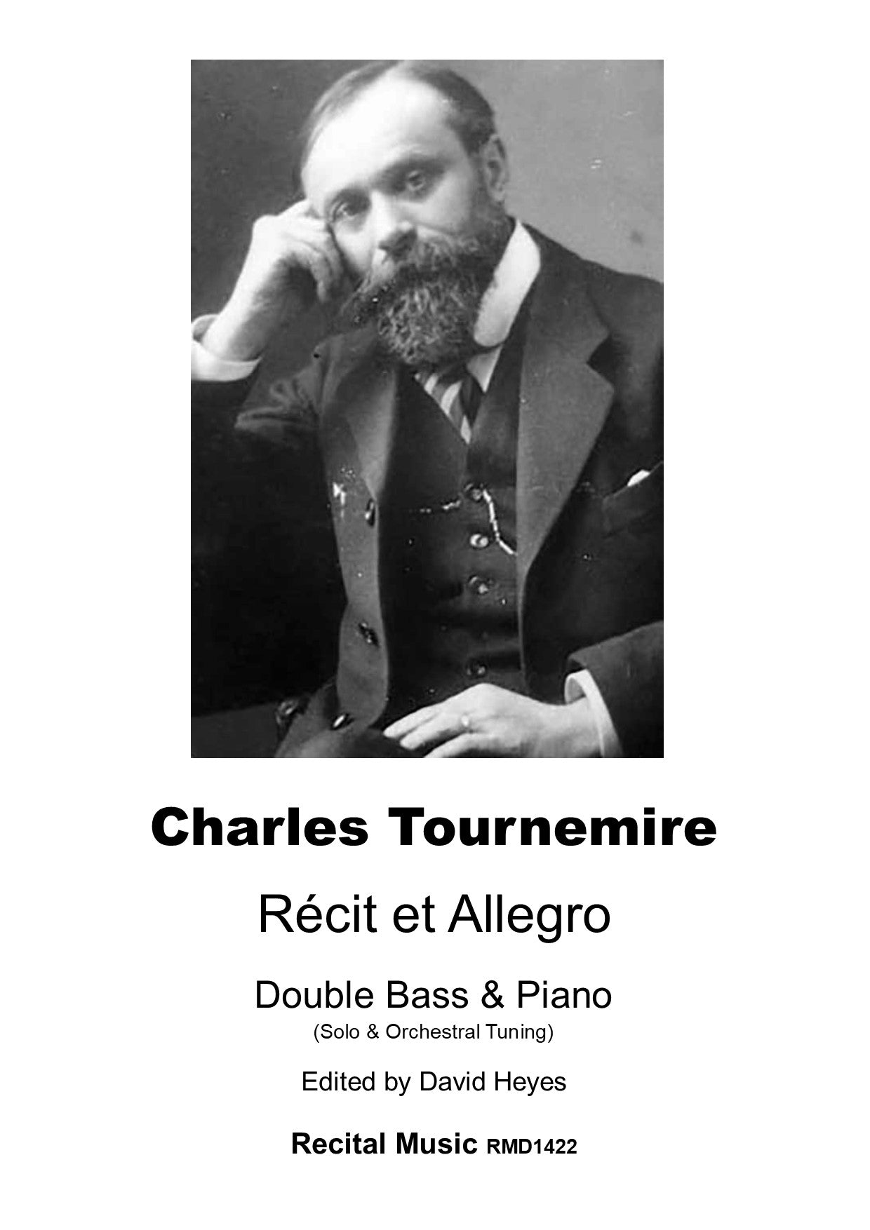 Charles Tournemire: Récit et Allegro for double bass & piano