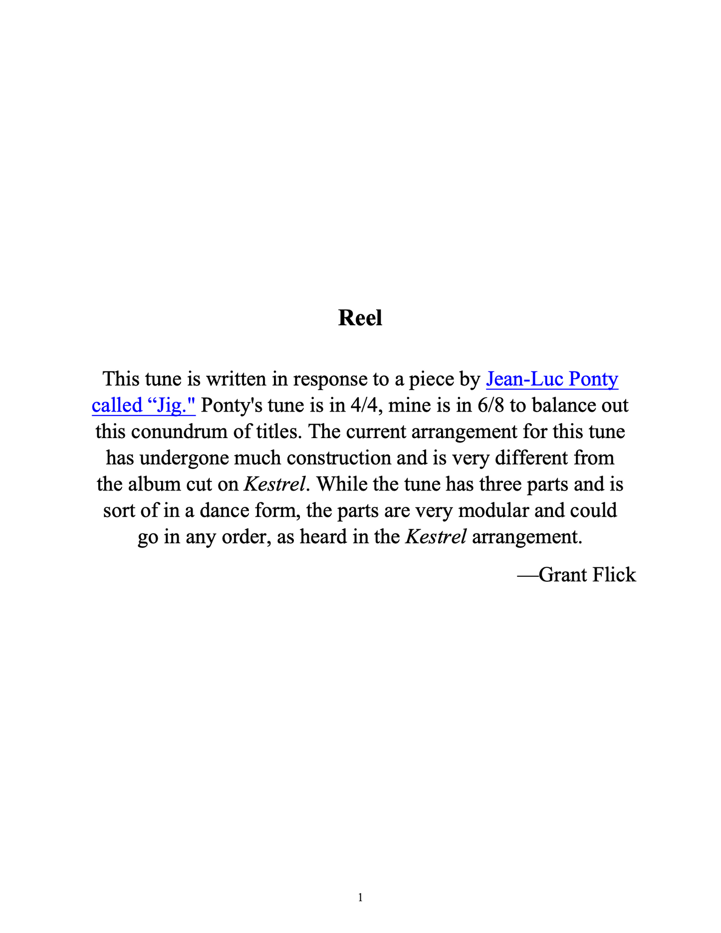 Warren & Flick Tune Book for lead sheets for open instrumentation