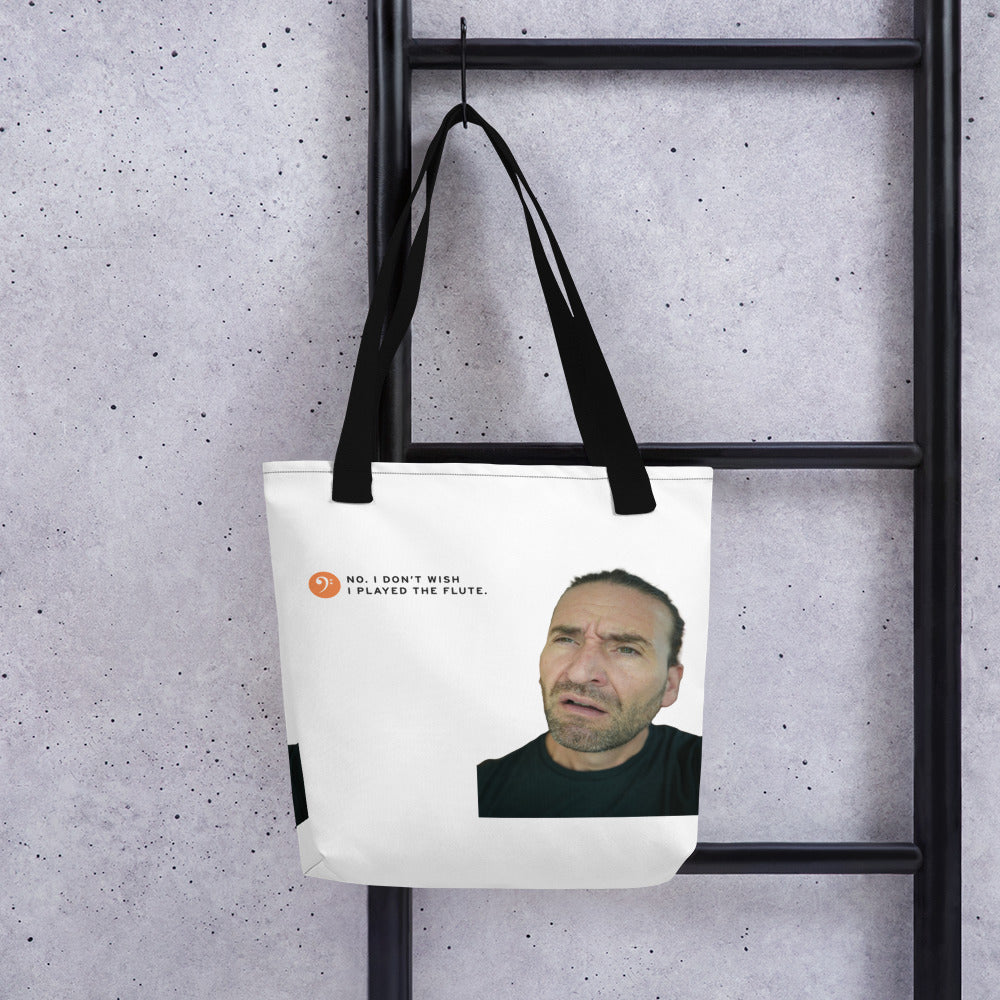 No Flute for Jason Tote Bag