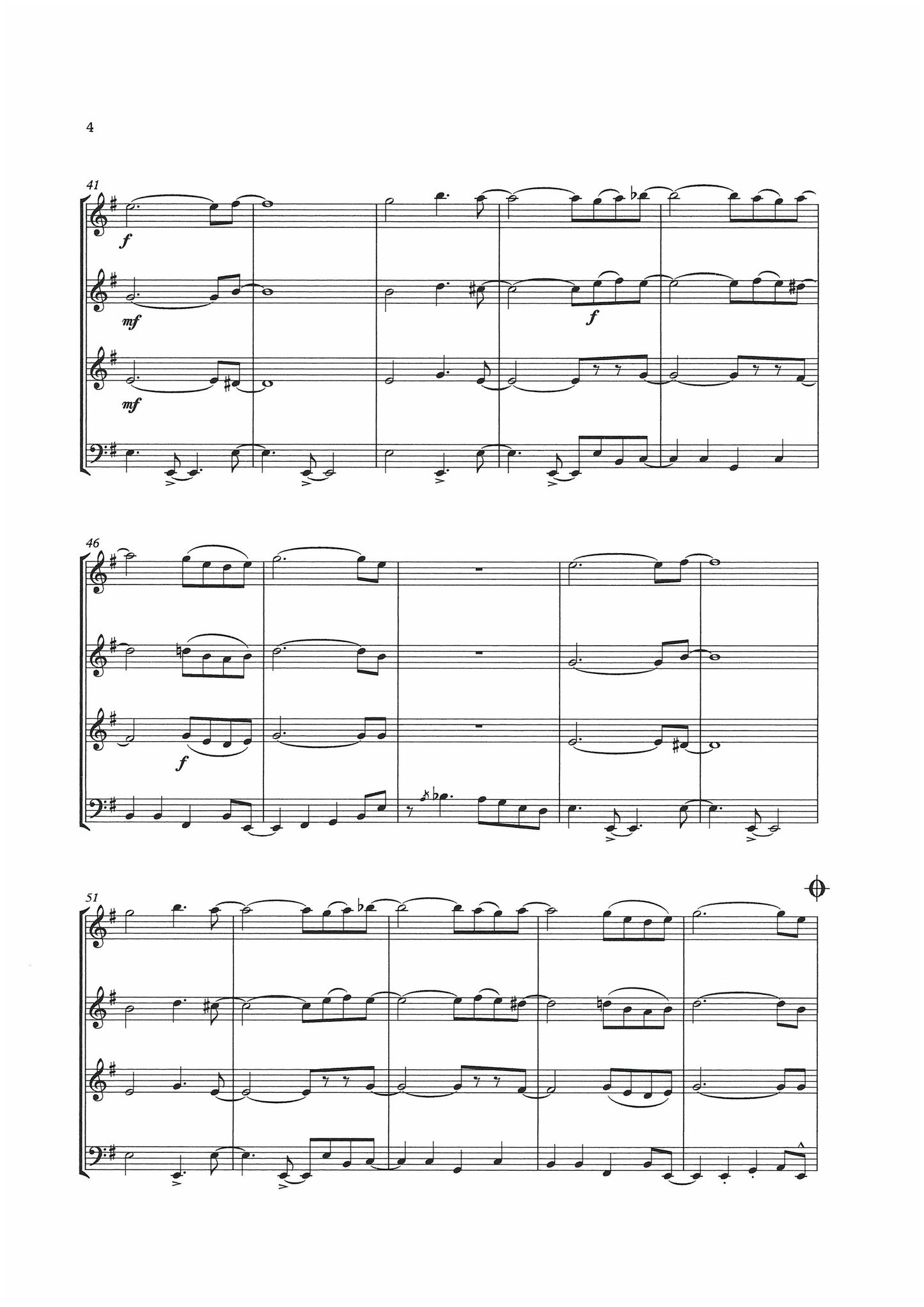 Simón García: The Stranger (Die Fremde) for double bass quartet