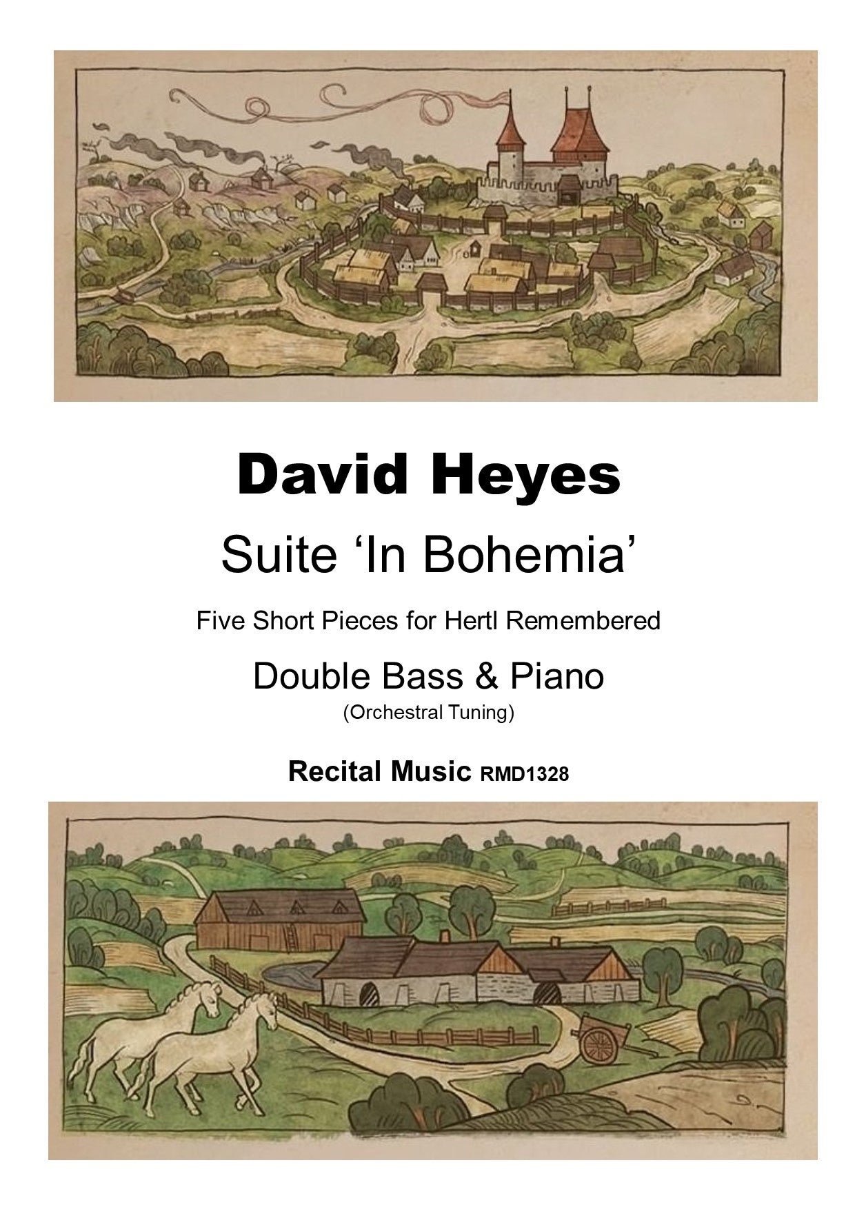 David Heyes: Suite 'In Bohemia' (Hertl Remembered) for double bass & piano