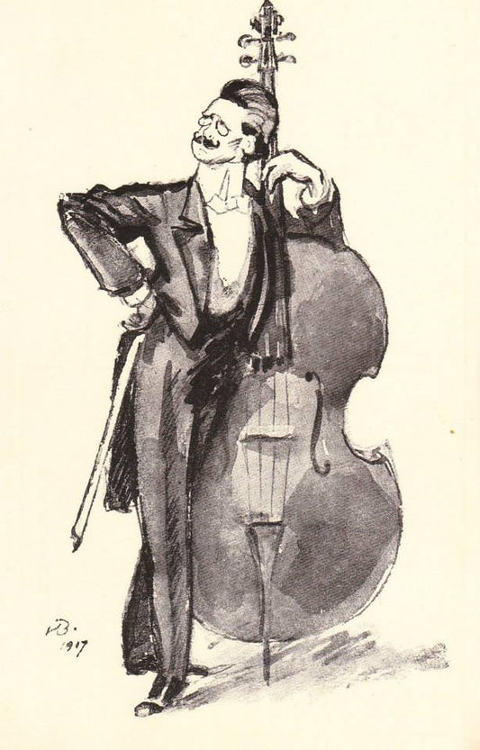 Kuchynka: Concerto in A major for double bass & piano