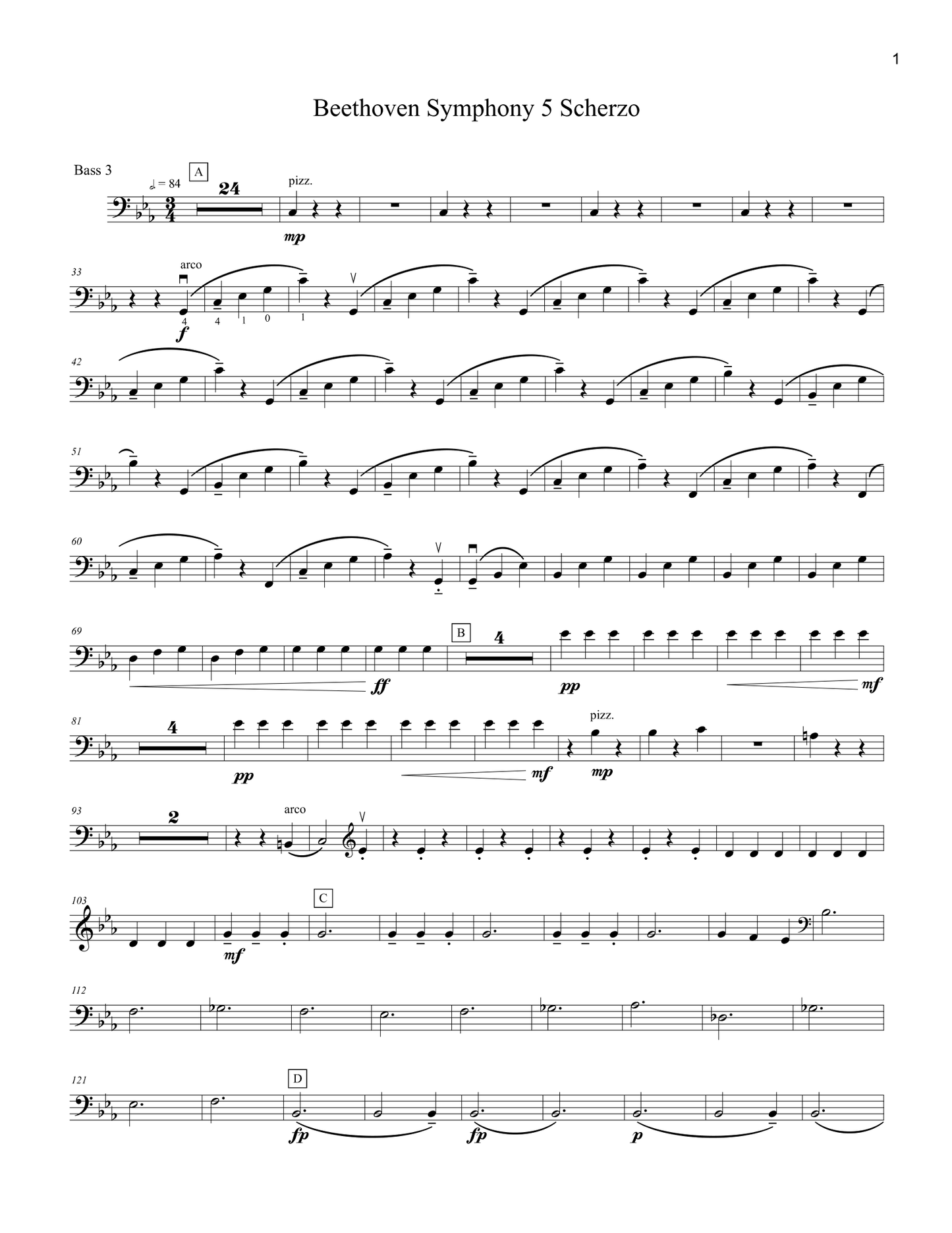 Williams and Bradetich: Popular Orchestral Excerpt Etudes For Double Bass: Expanded Ensemble Packet