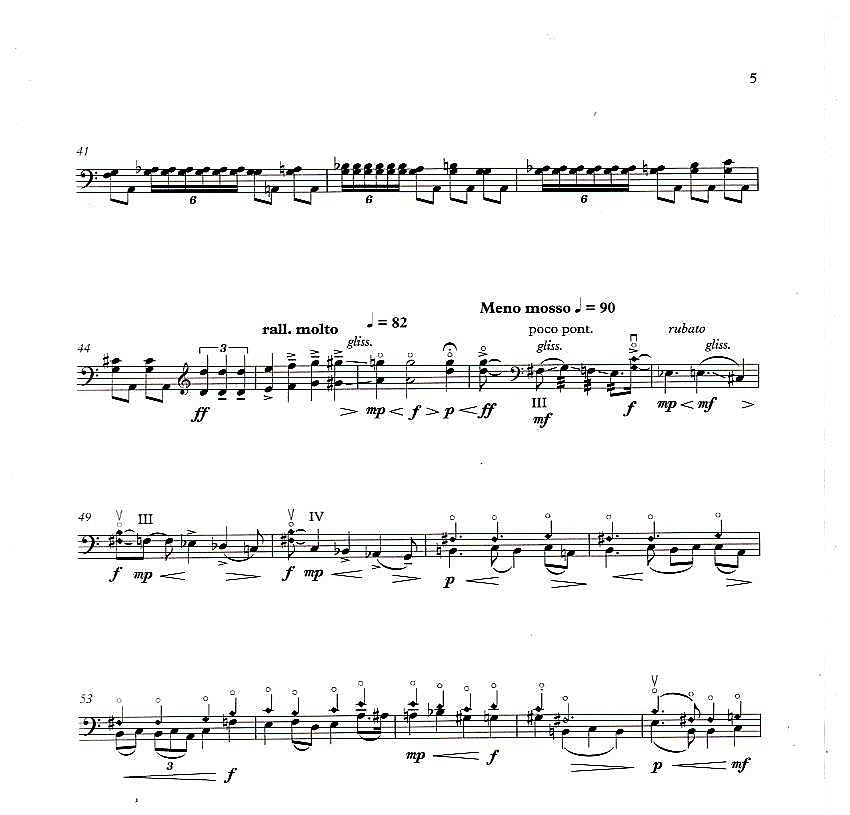 Teppo Hauta-aho: The Double Bass Ballade for unaccompanied double bass