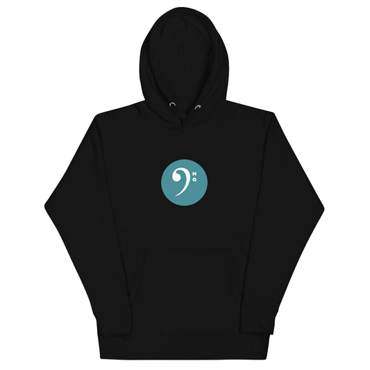 DBHQ Logo Black Unisex Hoodie