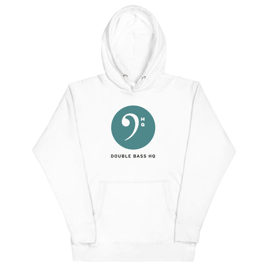 DBHQ White Unisex Hoodie