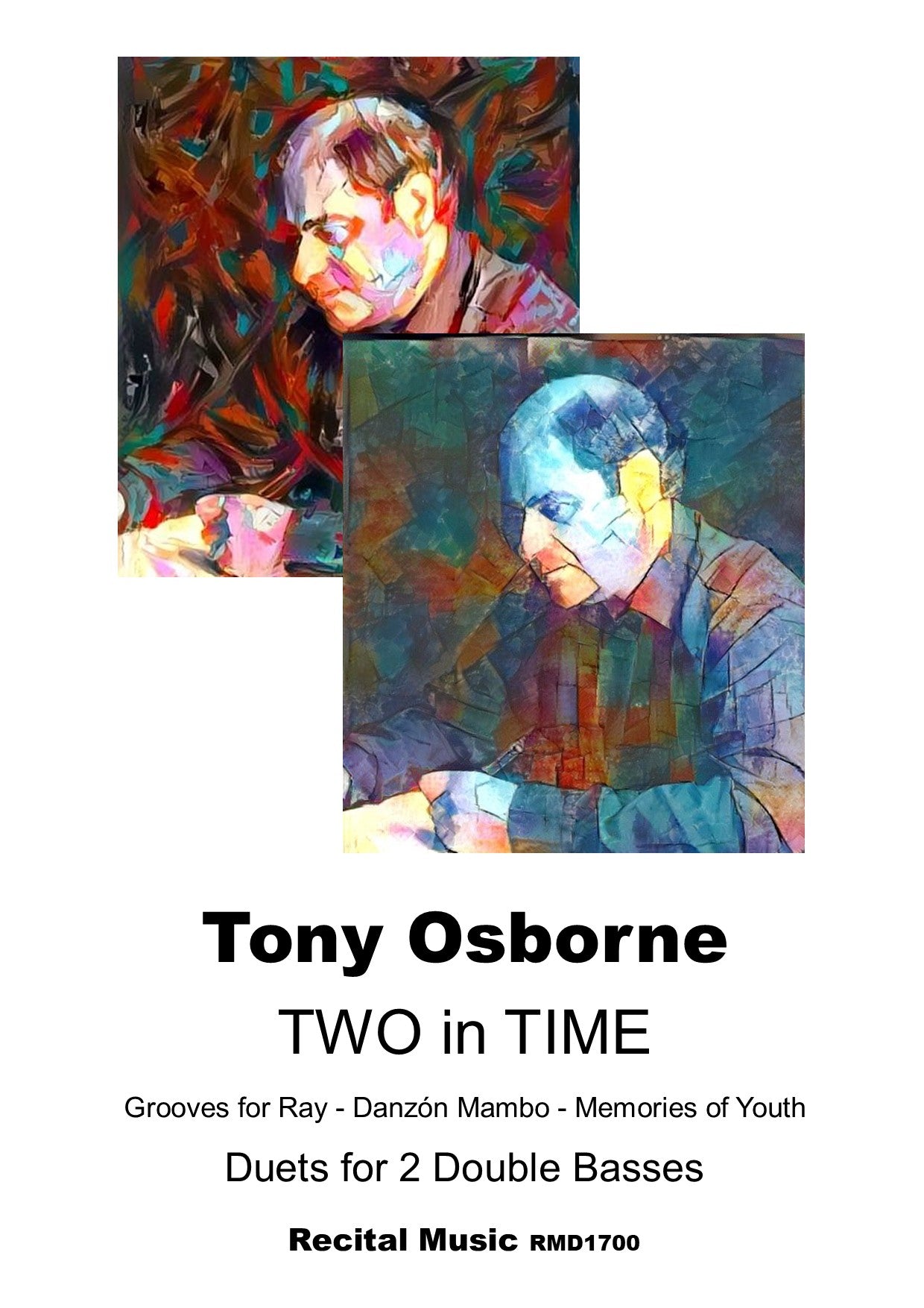 Tony Osborne: TWO in TIME, Duets for 2 double basses