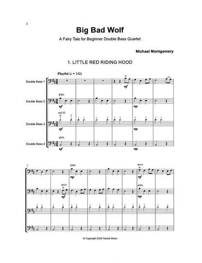 Beginner Double Bass Quartet Bundle