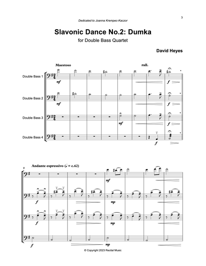 David Heyes: The Legends Collection for Beginner Bass Quartet