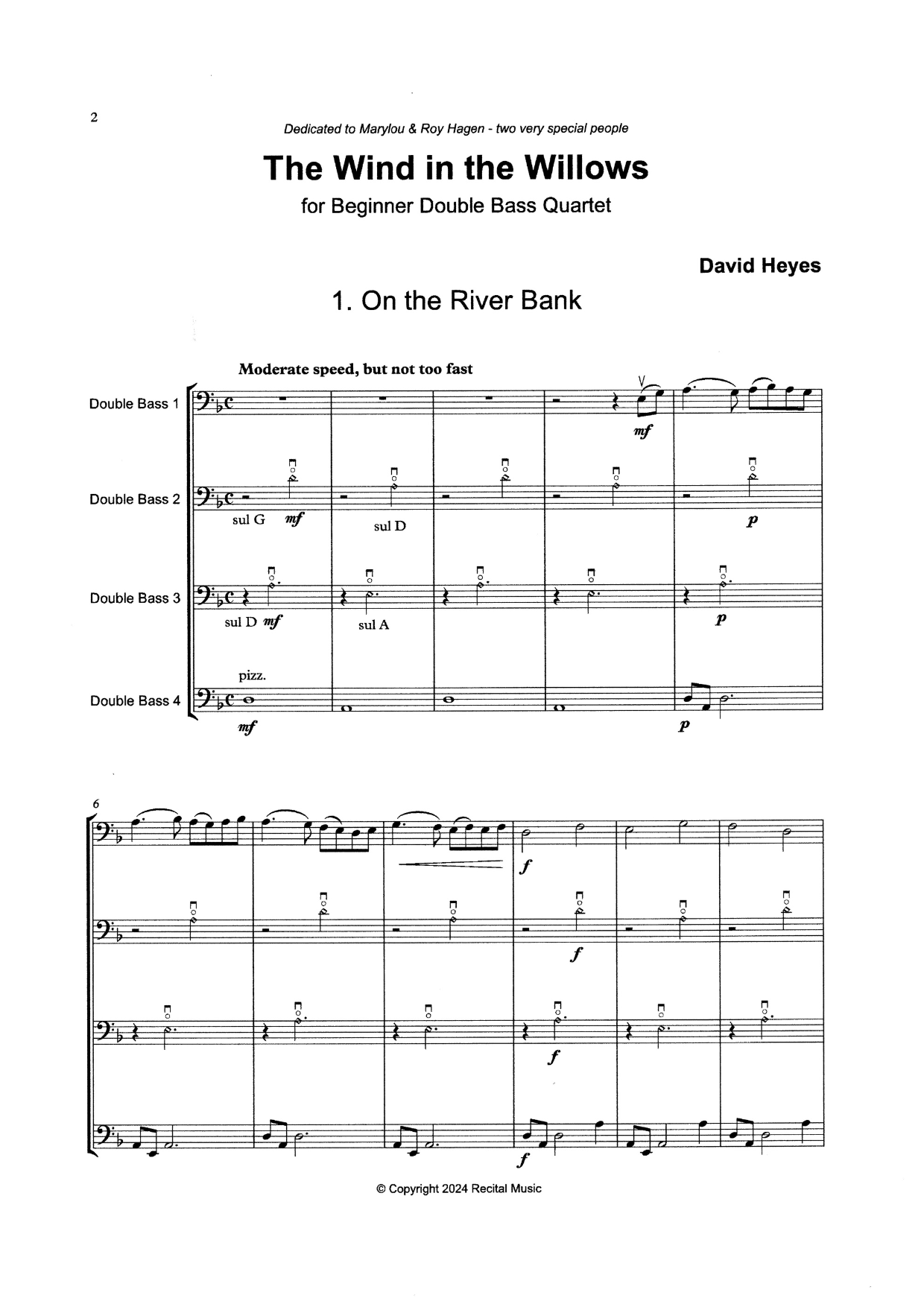 Beginner Double Bass Quartet Bundle