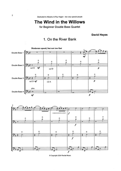 Beginner Double Bass Quartet Bundle
