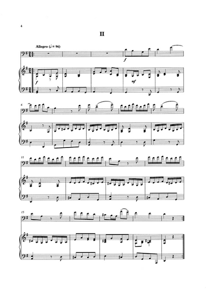 J.J. Quantz: Sonata for double bass & piano (arr. Armand Russell)