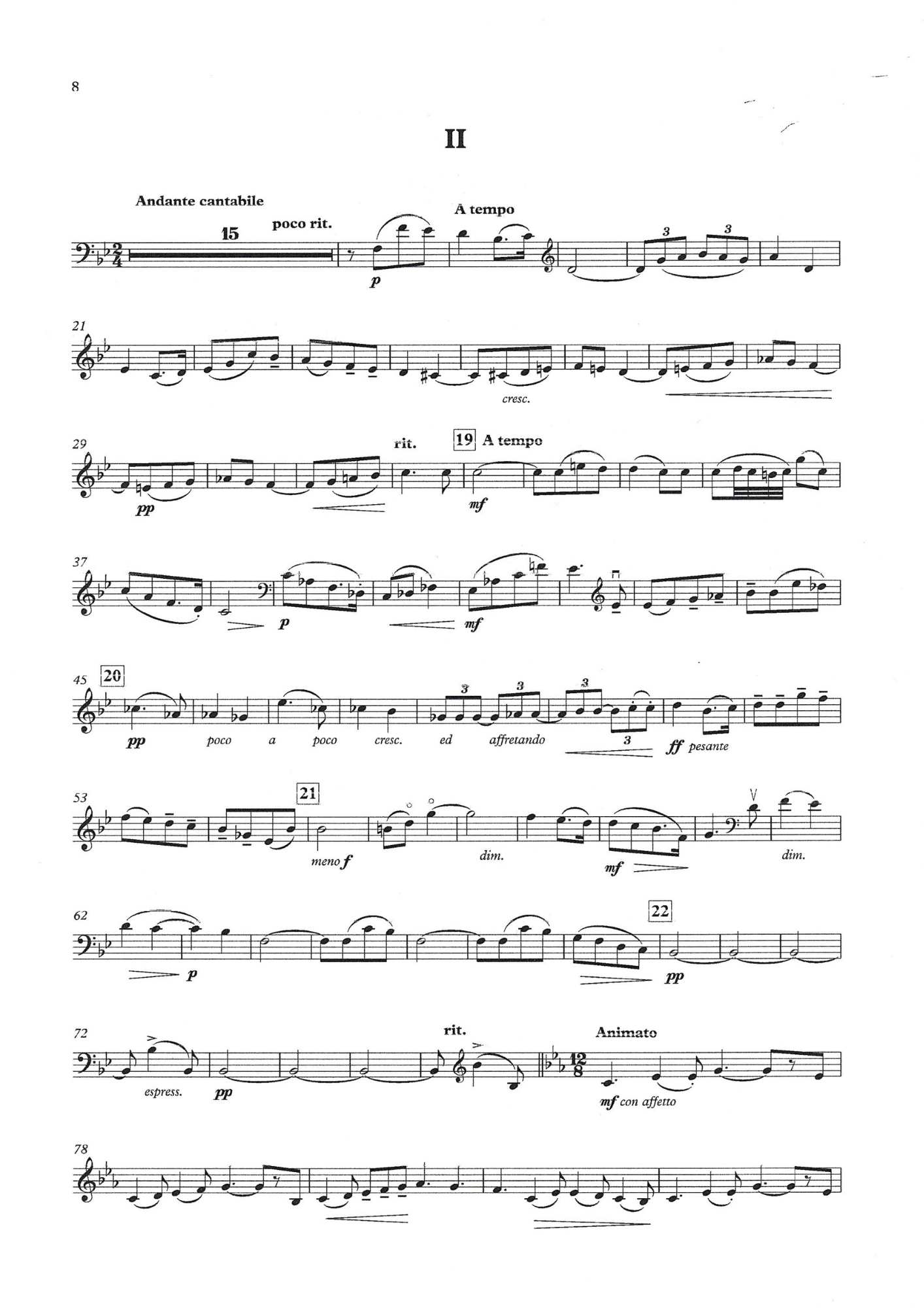 Adolf Míšek: Sonata No. 2 Op. 6 for double bass in orchestral tuning (ed. David Heyes)