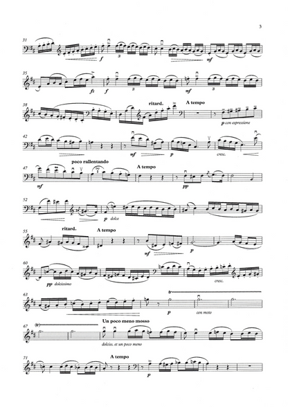 Adolf Míšek: Concert-Polonaise for double bass and piano, solo tuning (ed. David Heyes)