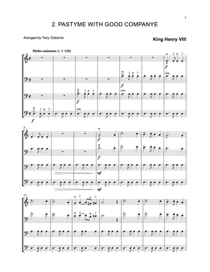 Tony Osborne: Bass Quartets Bundle