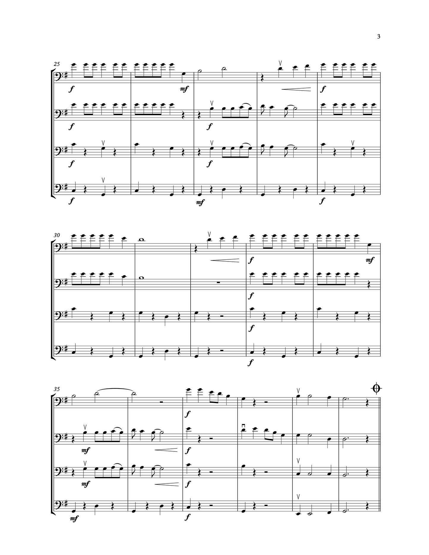 Tony Osborne: The Party Collection for Bass Trio & Quartet