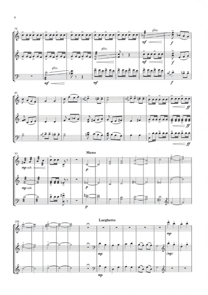 Senad Gacevic: Garland from Dalmatia for double bass trio