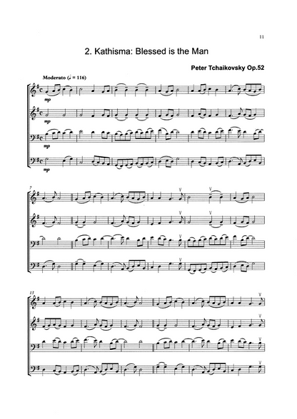 Bass Quartets Book 5 for double bass quartet (arr. Heyes)