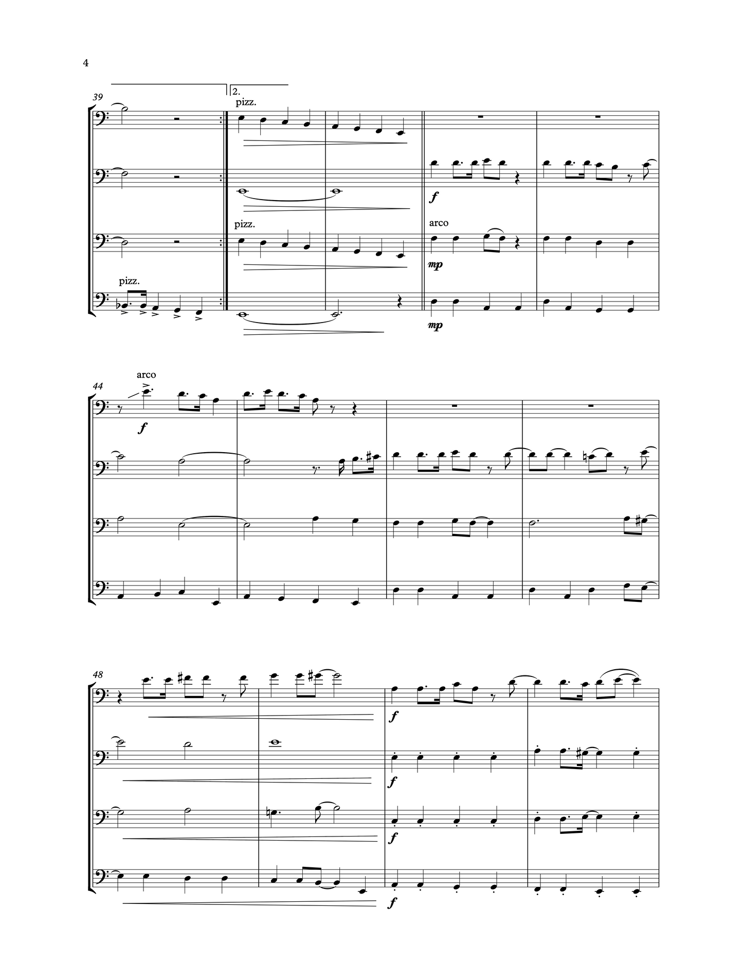 Tony Osborne: The Party Collection for Bass Trio & Quartet