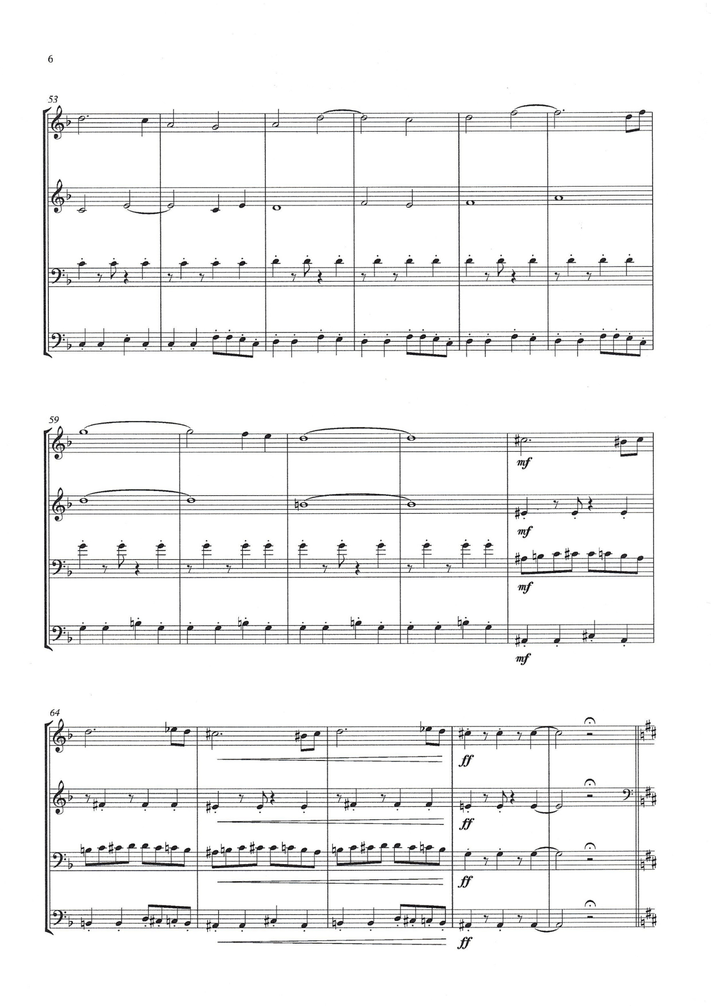 Michał Bylina: The Last Stand for double bass quartet