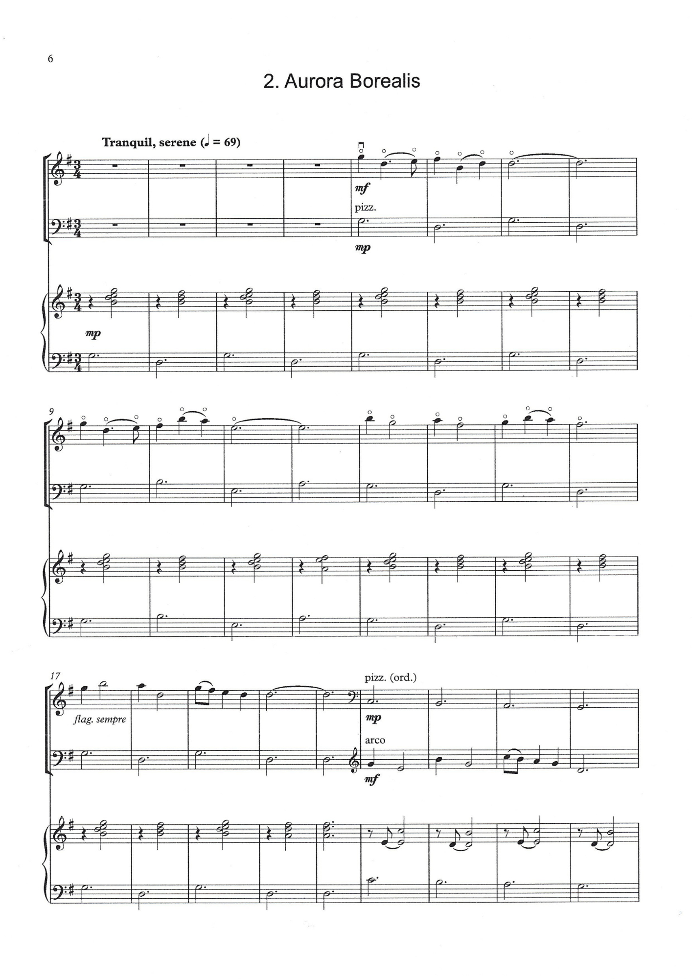 Michael Montgomery: The Wonders of Nature, Five Pieces for 2 double basses & piano