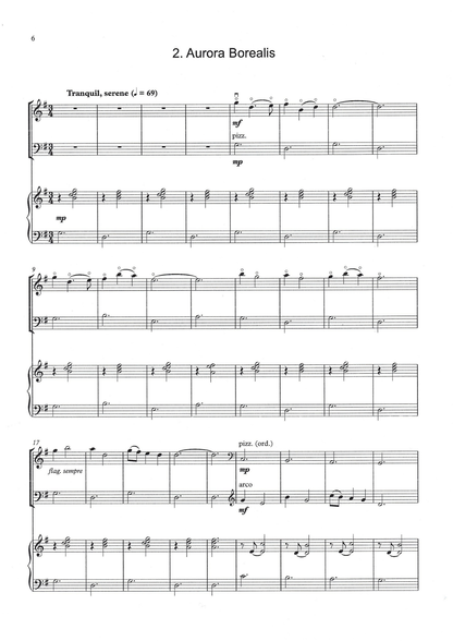 Michael Montgomery: The Wonders of Nature, Five Pieces for 2 double basses & piano