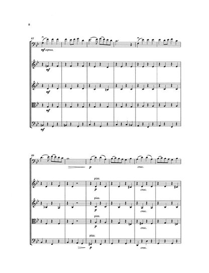 Gabriel-Marie: La Cinquantaine for double bass & string quartet (arr. Heyes)