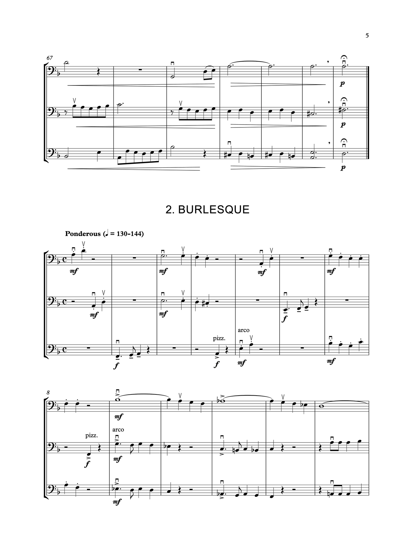 Tony Osborne: The Party Collection for Bass Trio & Quartet