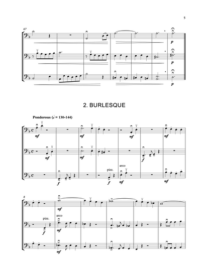 Tony Osborne: The Party Collection for Bass Trio & Quartet