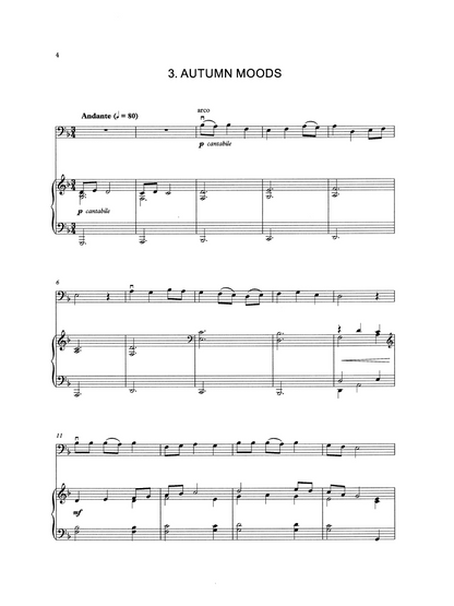 Armand Russell: Amazing Bass - First Position Pieces for Beginner Double Bass & Piano