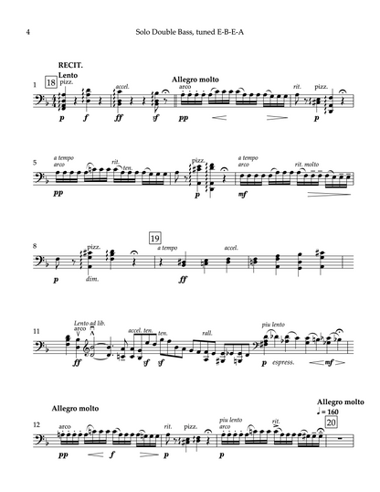 Edward Elgar: Cello Concerto in E minor, Op. 85 (arr. Michael Kurth for double bass)