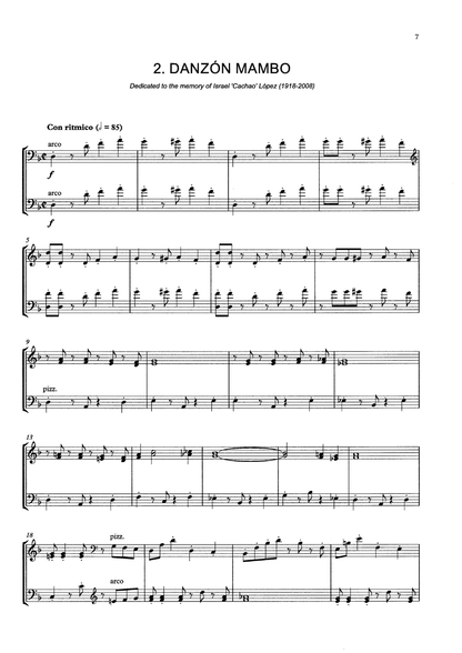 Tony Osborne: TWO in TIME, Duets for 2 double basses