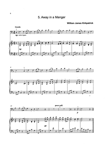 Beginner Bass at Christmas: 16 Christmas Carols for Beginner Double Bass & Piano (arr. Heyes)