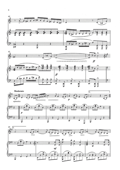 Frantisek Simandl: Fantasia on Bohemian National Songs Op.32 for double bass & piano (ed. David Heyes)