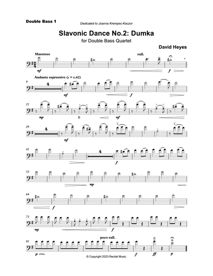 David Heyes: The Legends Collection for Beginner Bass Quartet
