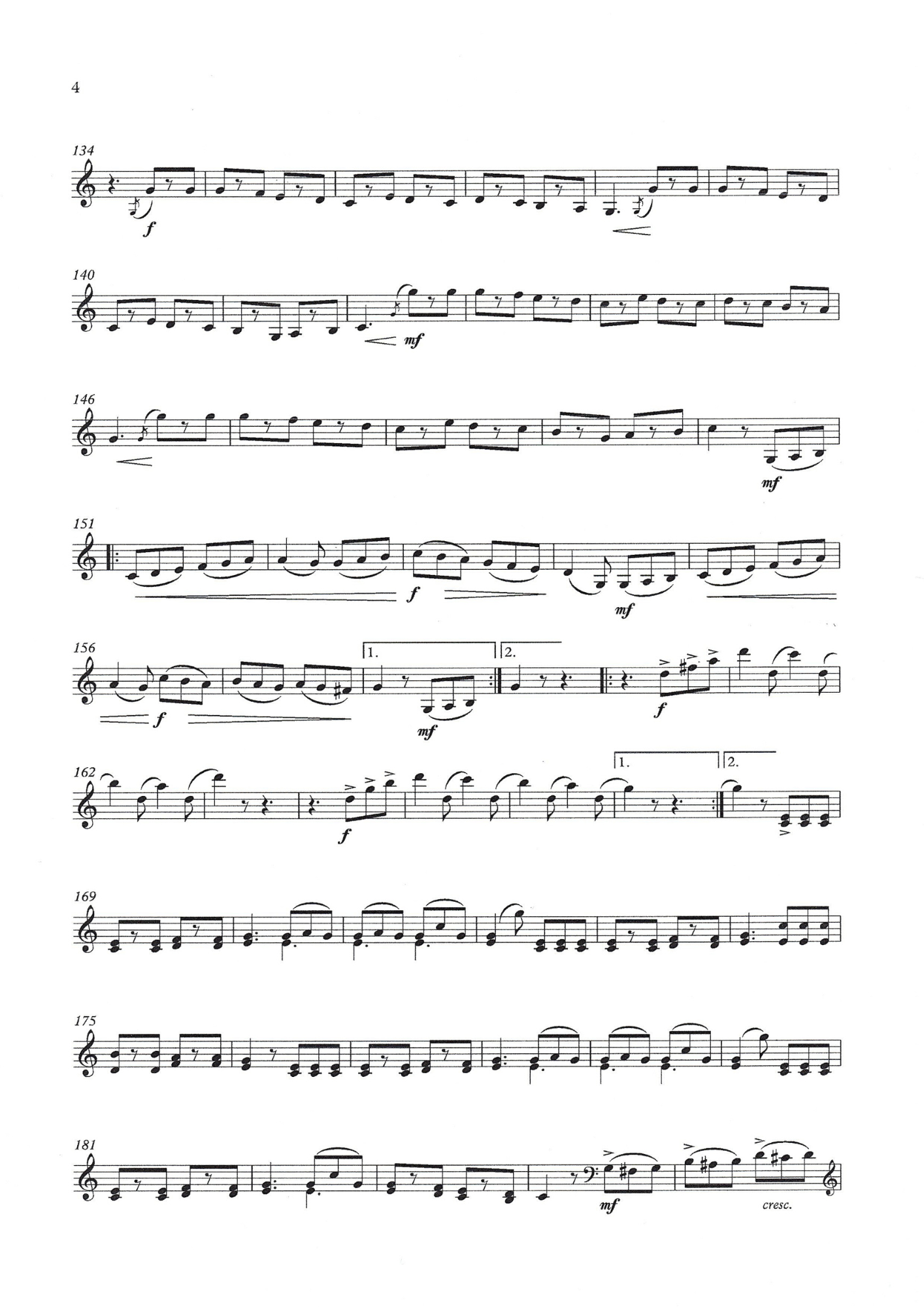 Édouard Nanny: Tarantella for double bass & piano (ed. David Heyes)