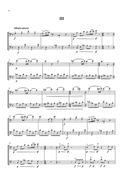 Armand Russell: Buffo Set for 2 double basses
