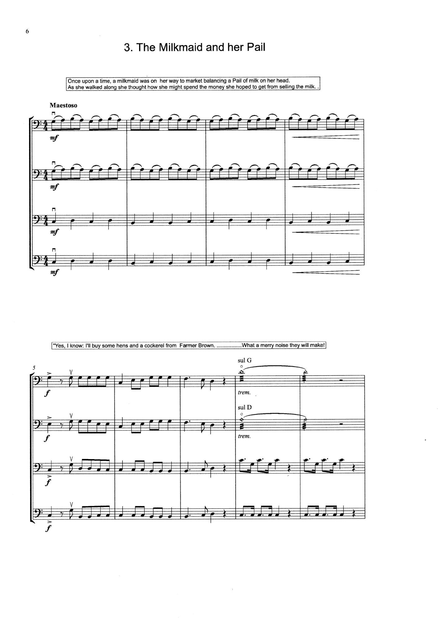 Beginner Double Bass Quartet Bundle