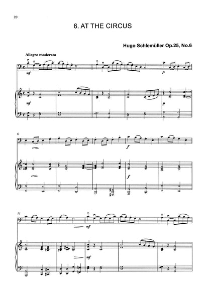 The Complete Bass Clef Solos for double bass & piano (ed. David Heyes)