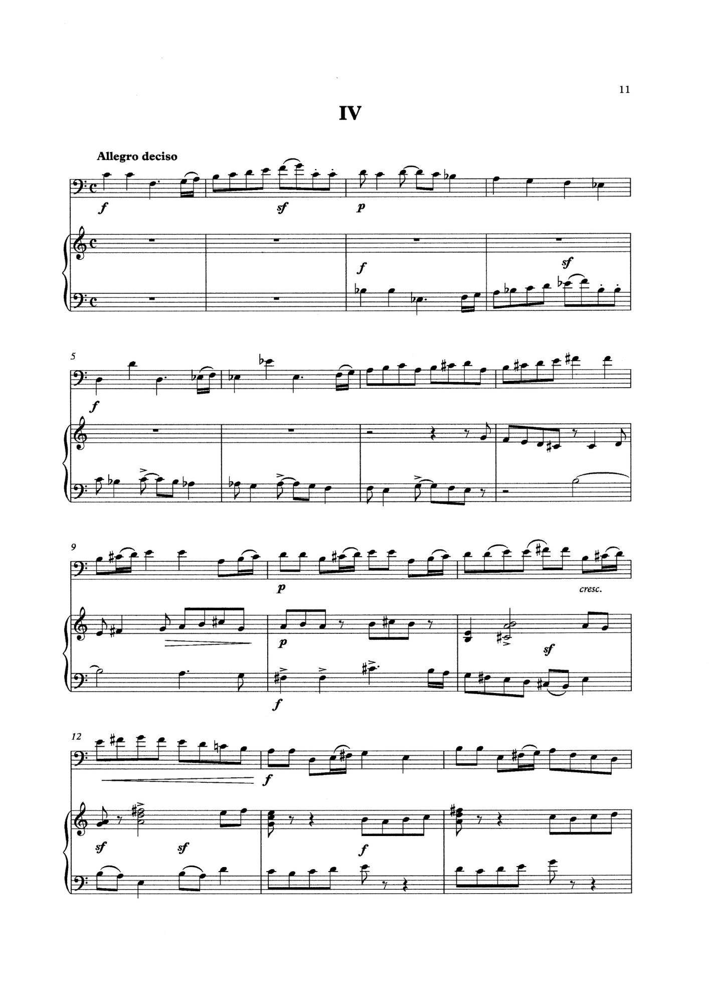 Armand Russell: Buffo Set for double bass & piano