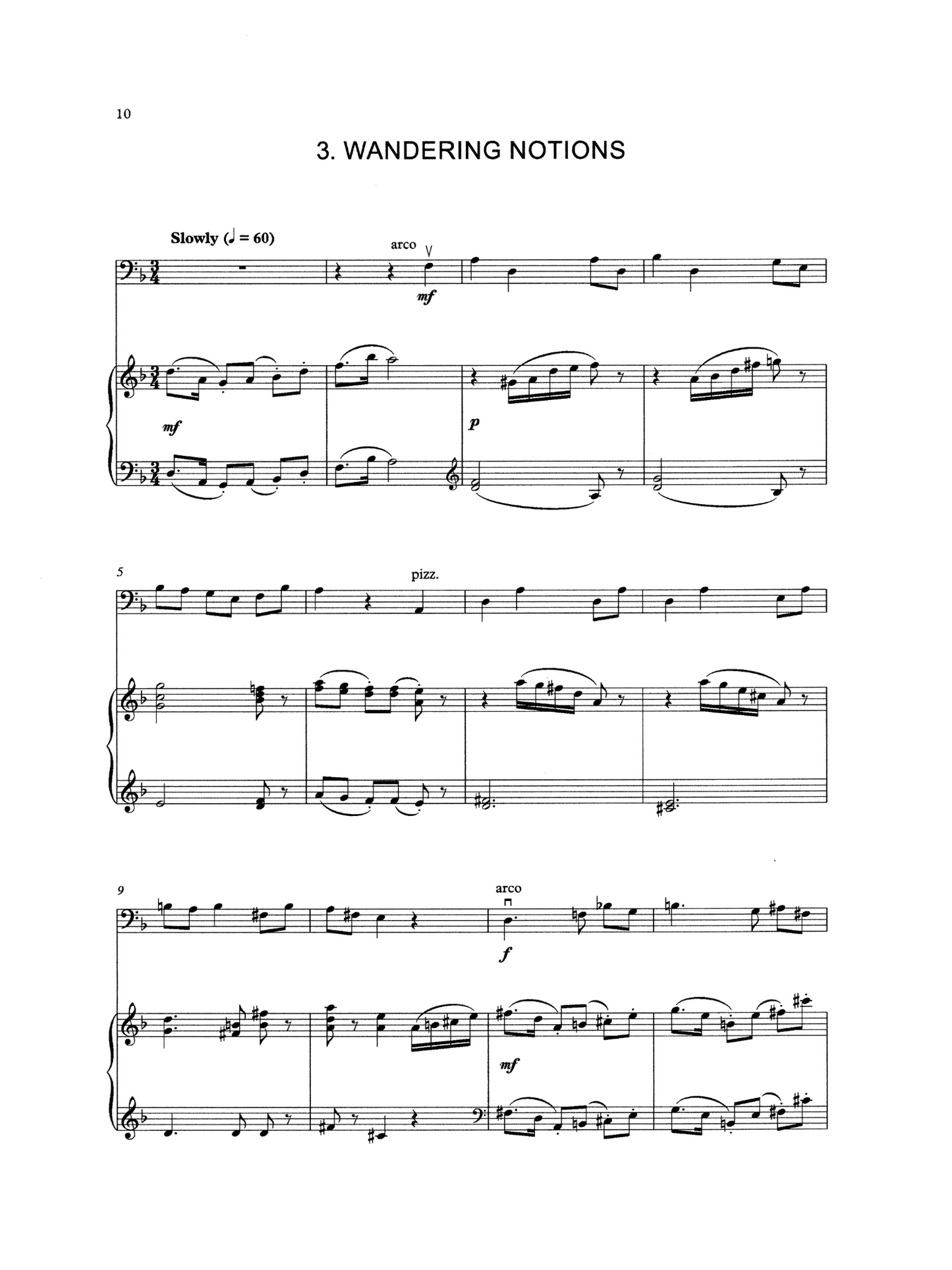 Armand Russell: Amazing Bass - First Position Pieces for Beginner Double Bass & Piano