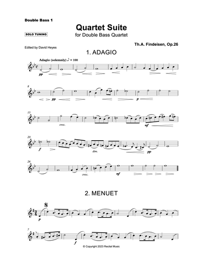 Heritage Bass Quartet Bundle