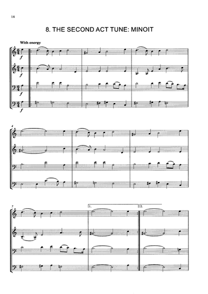 Matthew Locke: The Tempest for double bass quartet (arr. David Heyes)