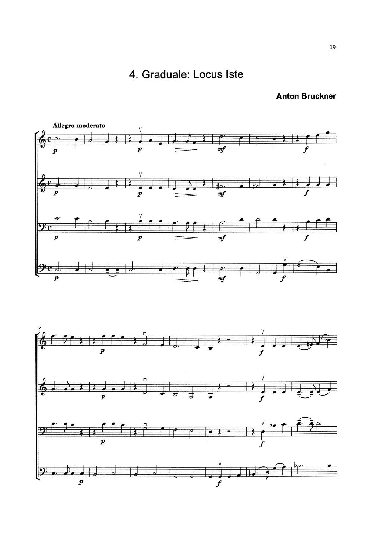 Bass Quartets Book 5 for double bass quartet (arr. Heyes)