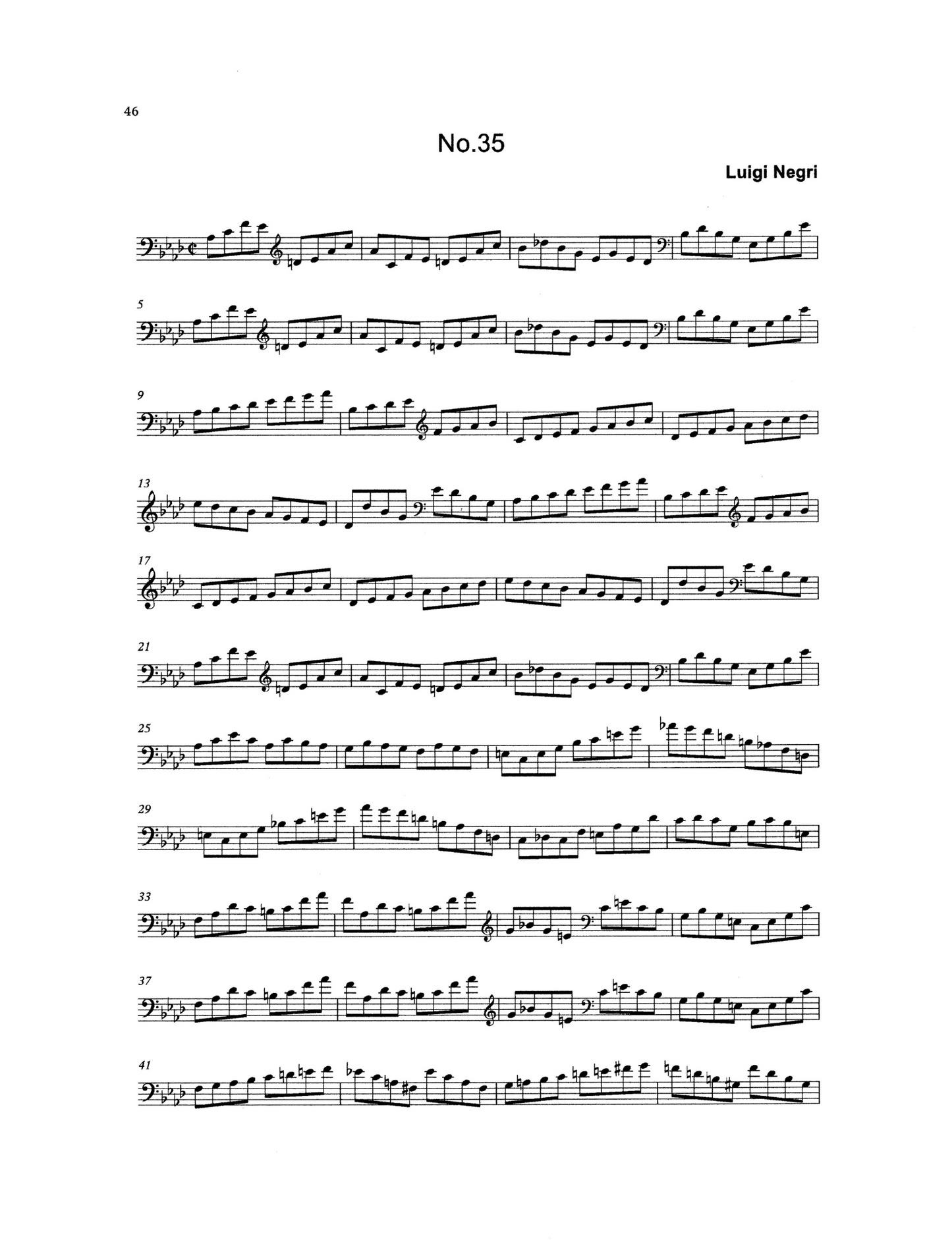 Advanced Studies for Double Bass Book 1: 50 Studies in Major Keys (ed. Heyes)