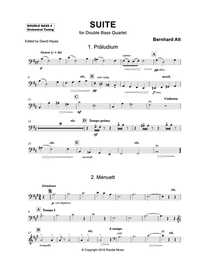 Heritage Bass Quartet Bundle