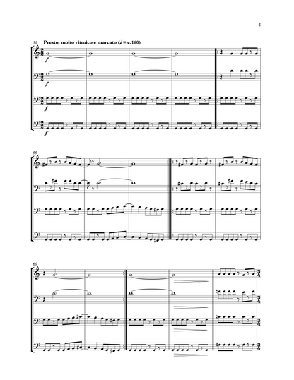 Tony Osborne: Bass Quartets Bundle