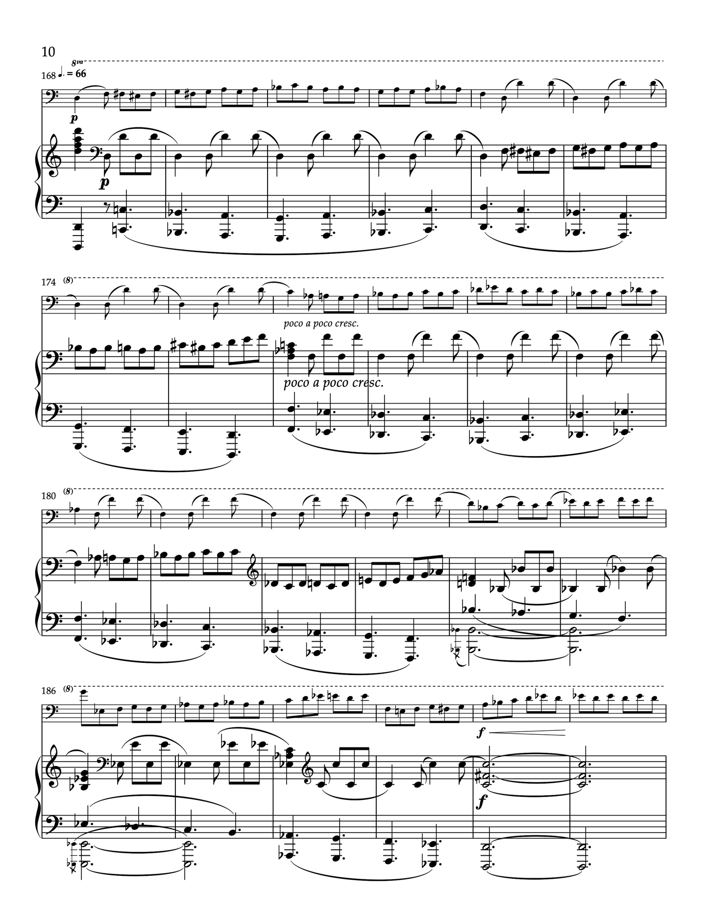 Gliere: Intermezzo & Tarantella, Orchestra Tuning Piano Parts (ed. Michael Kurth)